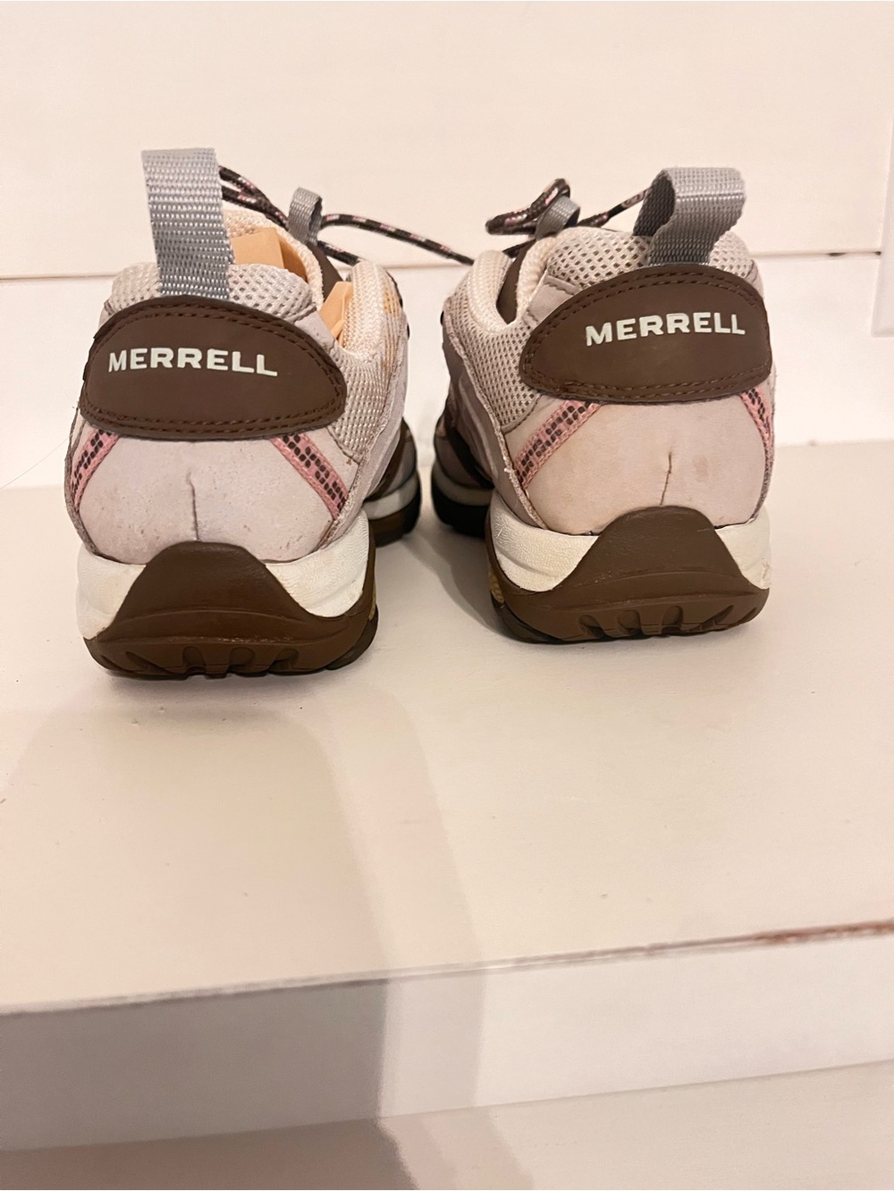 Merrell Siren Sport Hiking Shoes Elephant Pink Women’s 8 Vibram - Picture 4 of 16